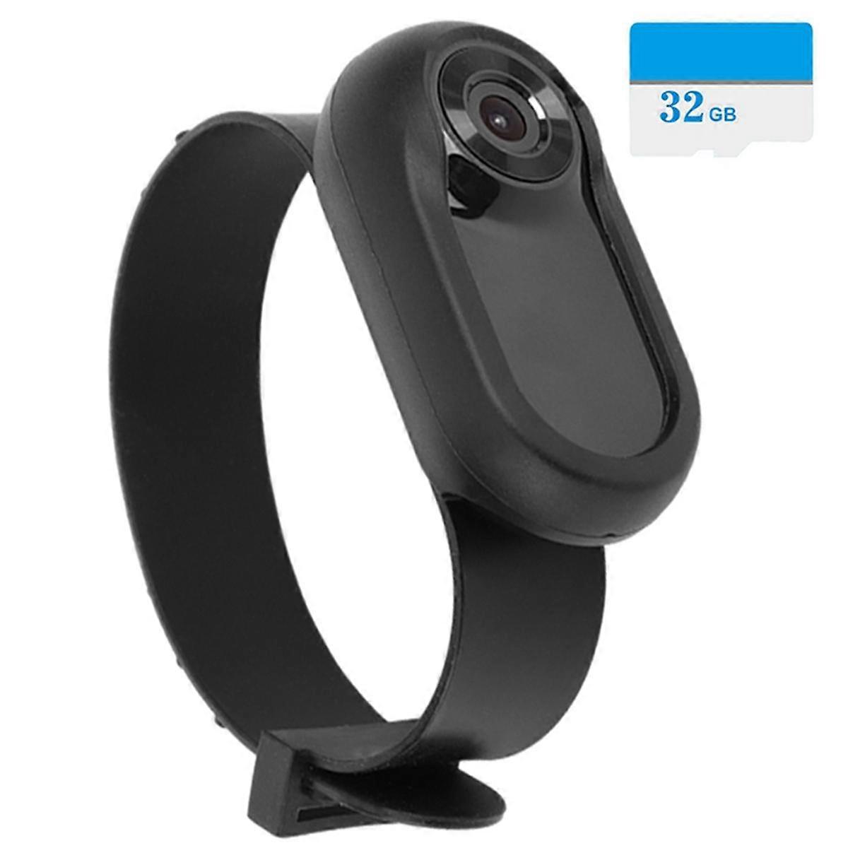 1080P HD Wireless Collar Camera Cat Dog Pet Collar Camera Video Recorder Body Camera for Indoor/Outdoor with 32G Card A