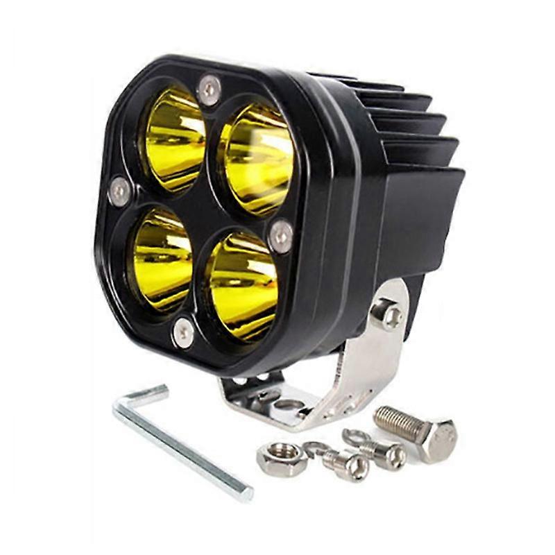 Multipurpose LED Work Light Engineering Vehicle Floodlight 40W Amber Cube Light