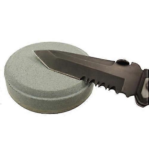 2pcs Double-sided Whetstone Quick Sharpening Tool Household Whetstone Outdoor Sharpener (7.5x2.5cm Round)