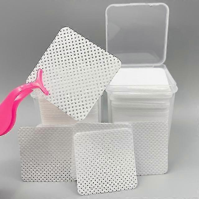 200pcs Wipes Paper Cotton Eyelash Glue Remover Wipe Mouth Of The Glue Bottle Prevent Clogging Glue Cleaner Pads Lash Extension