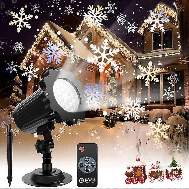 LED projection lamp, snowflake projector waterproof IP65