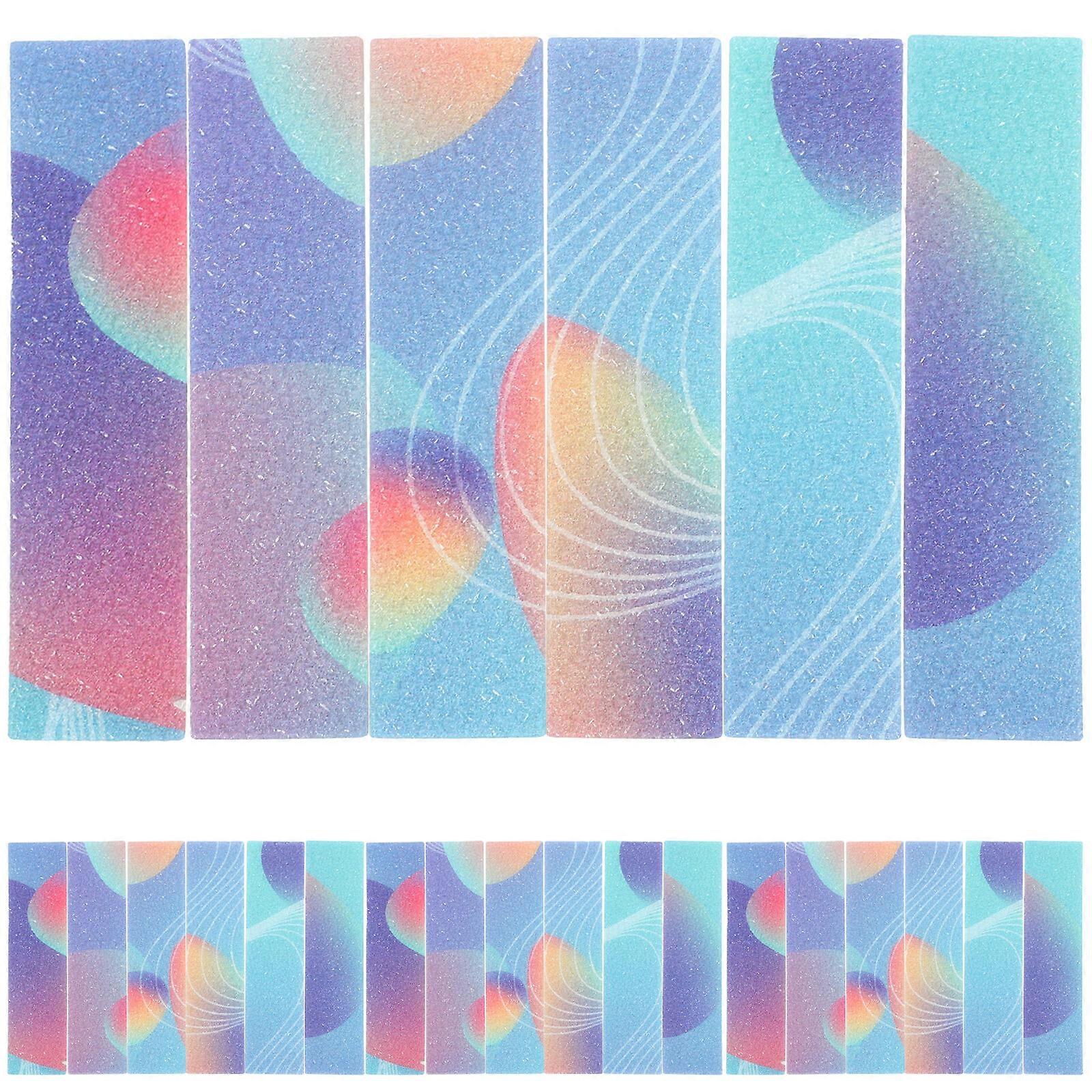 24pcs Sensory Strips for Desk Textured Sensory Stickers Colorful Calming Strips