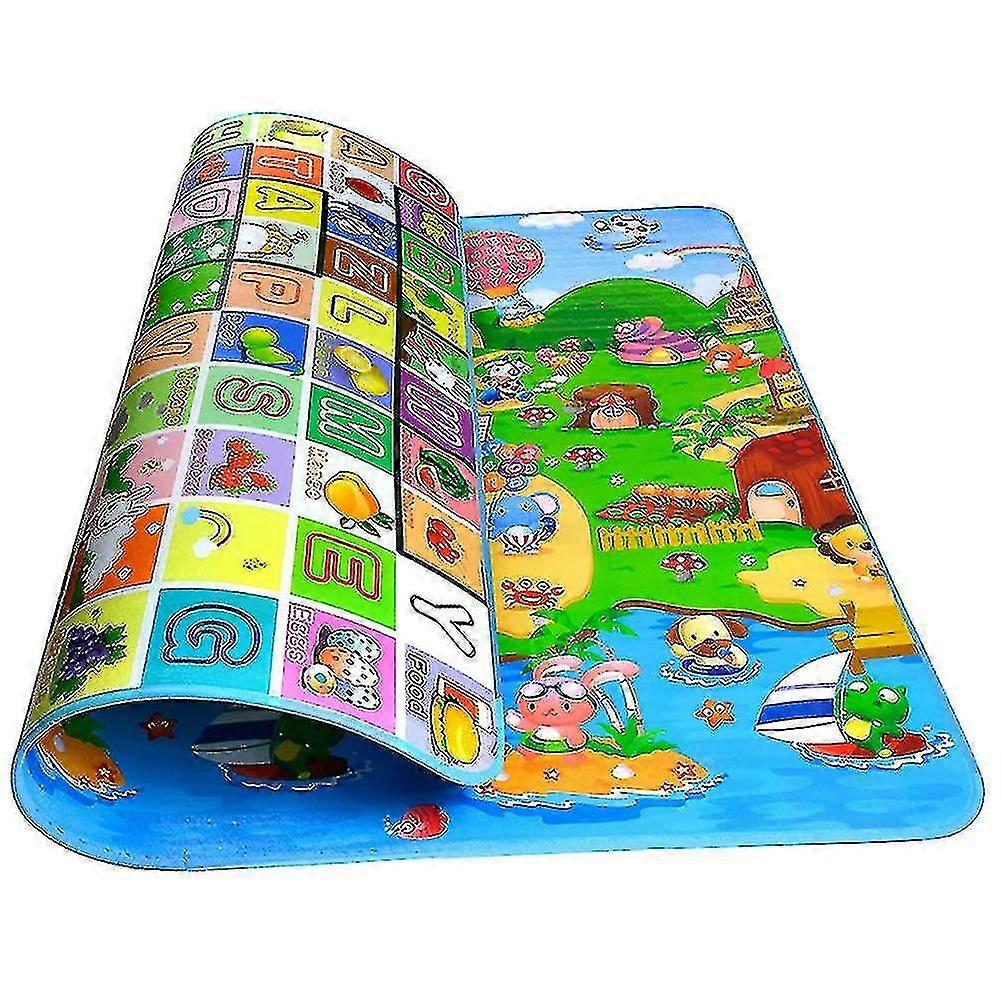 Waterproof Non-slip 2 Side Kids Playing Gym Mat