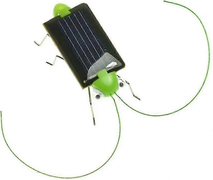 Solar Powered Grasshopper/cricket Solar Powered Black Toy Cockroach Bug For Kids Convenient And Practical And Fashionable