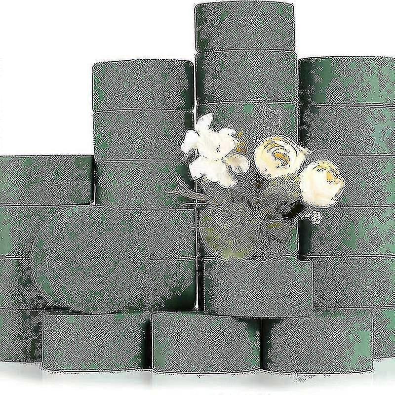 30pcs 8x4cm κυλινδρικά λουλουδάτα λουλουδιών λουλουδιών φραγμοί αφρού ρύθμισης