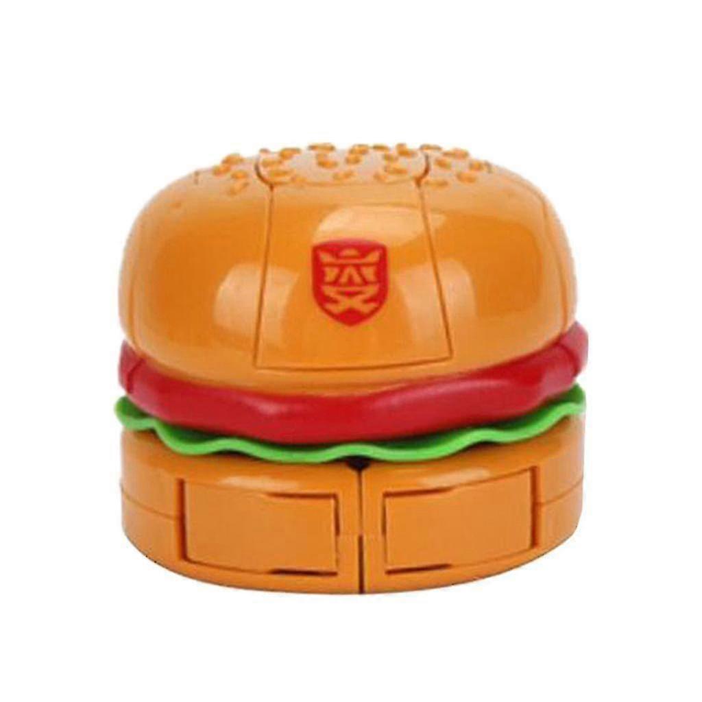 Hamburger Figures Model Action Figure Boy Toy Robot Gift Transformable