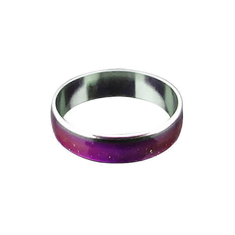 Mood Ring Romantic Temperature Control Stainless Steel Color