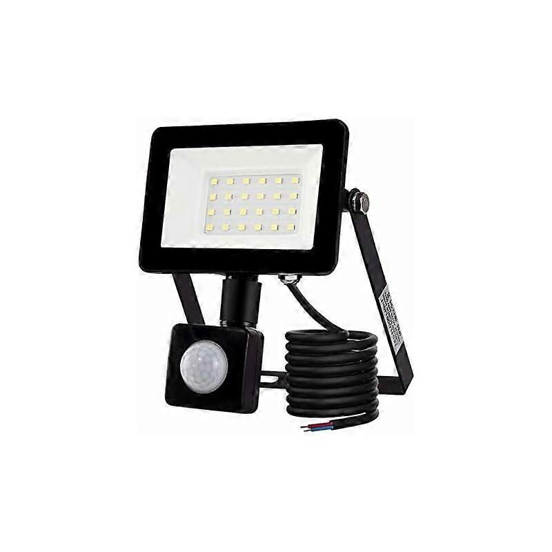 20W outdoor LED floodlight with outdoor 6500K motion sensor