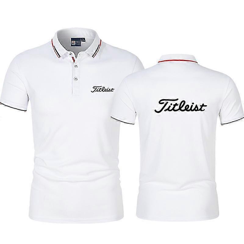 גולף ספורט חולצת טי דפוס אותיות בגדי ריקוד גברים דש בגדי ריקוד גברים שרוולים קצרים חולצת פולו