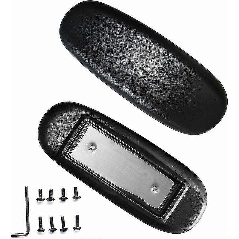 Replacement Office Chair Arm Pads 4" Universal Mounting Hole (set Of 2)