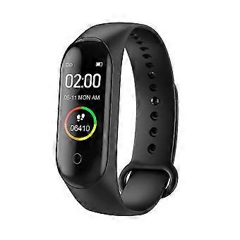 M4 Smart Band Sport Smart Watch Men Woman Blood Pressure Heart Rate IP67 Waterproof Monitor Fitness Bracelet For Android IOS  black