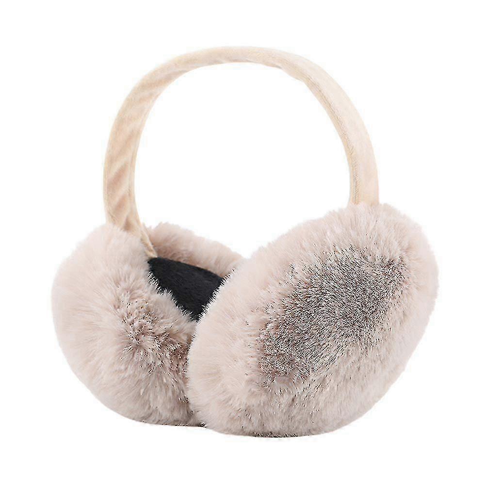 Cache-oreilles en peluche douce et amovible pour l'hiver