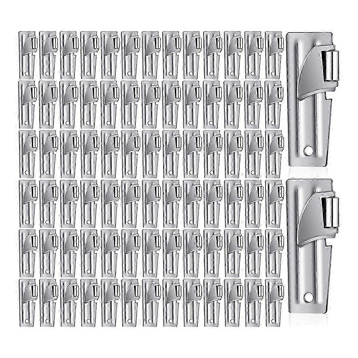 P-51 Camping pode abrir aço inoxidável pode abrir a sobrevivência pode abrir lata abridor de lata abridor (80pcs)