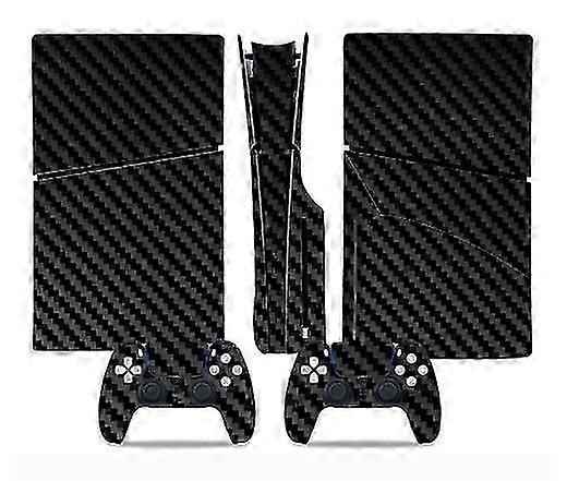 PS5 Slim Skin for Console and Controllers Vinyl Sticker Compatible with Playstation 5 Slim Skins Wrap Decal Cover Protective Accessories