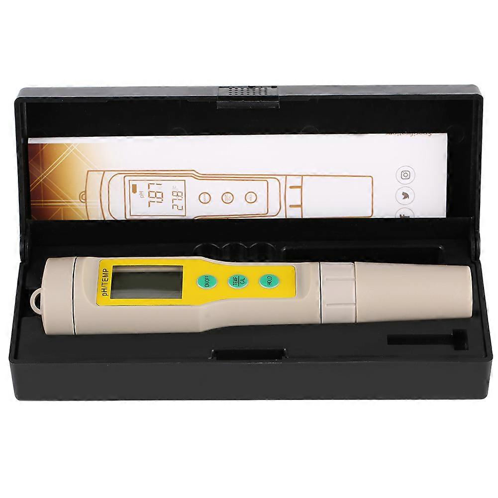Digital PH Meter Temperature Tester Portable Water Quality Test for Pool Drinks Aquarium