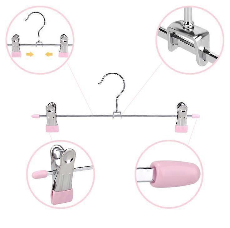 Pant Hangers with Clips Skirt Hangers Hangers(10packs)
