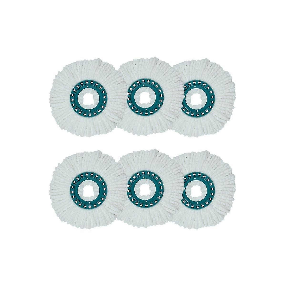 Mop Replacement For Clean Twist Disc Mop Systemes Replacement Microfibre, Suitable For All Floor Ty