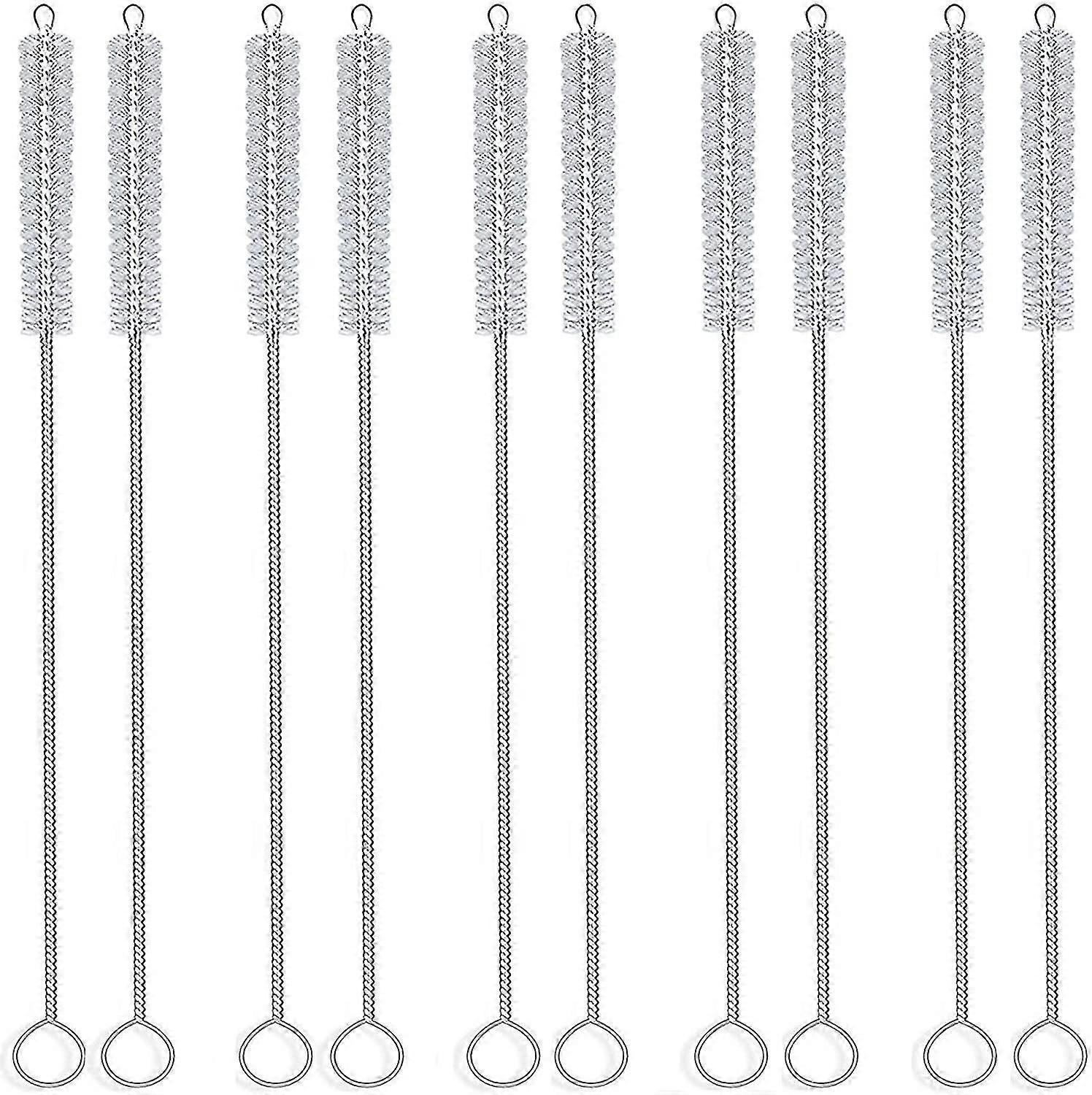 Brush Cleaner For Straw Pipe Cleaners Bottle Brushs Cleaning Set Of 10