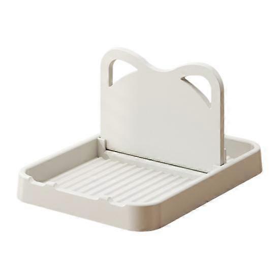 Pot Lid Rack Foldable Easy to Clean Drain High-Temperature Resistant Multifunctional Wall Mounted Spoon Organizer Spatula Holder
