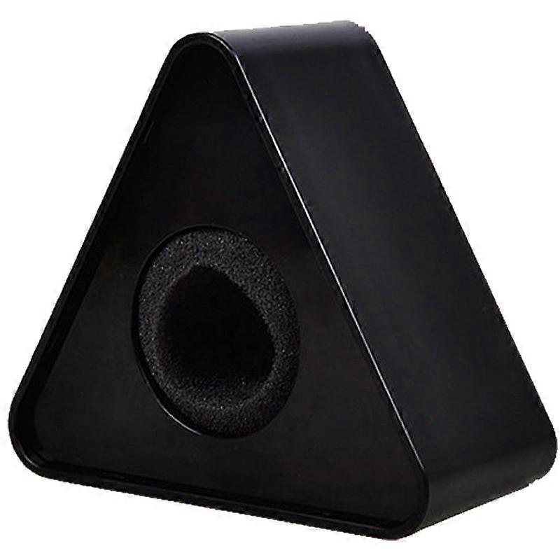 Interview Microphone Logo Flag Station Triangular Black