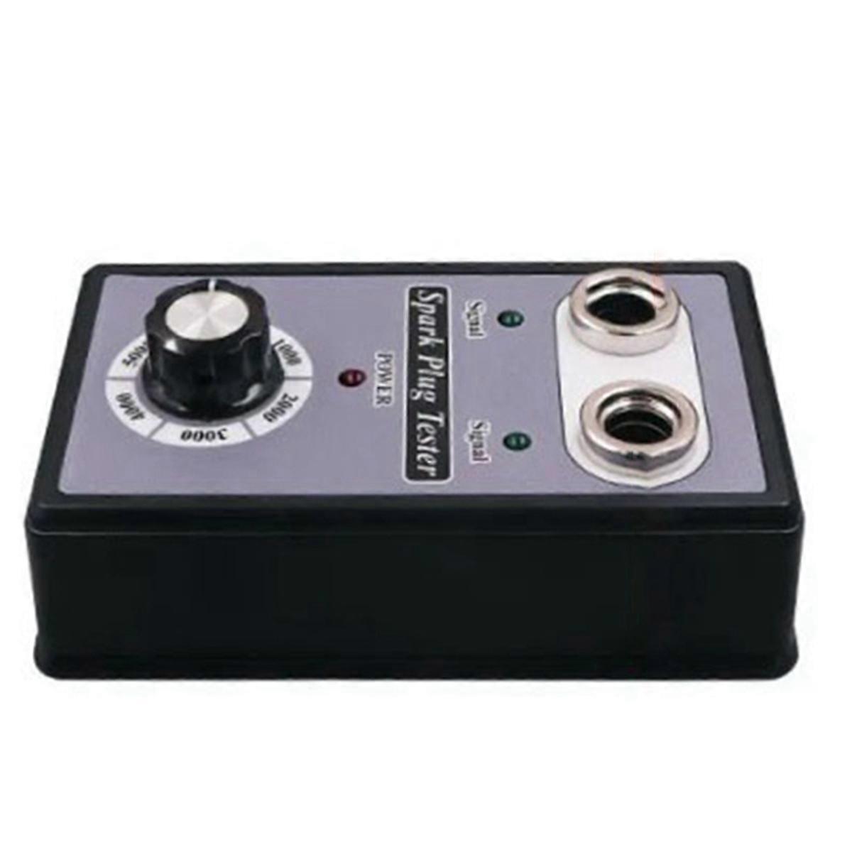 Double Hole Spark Plug Tester 110V 220V to 12V Car Motorcycle for for Detector Ignition Plug Analyz