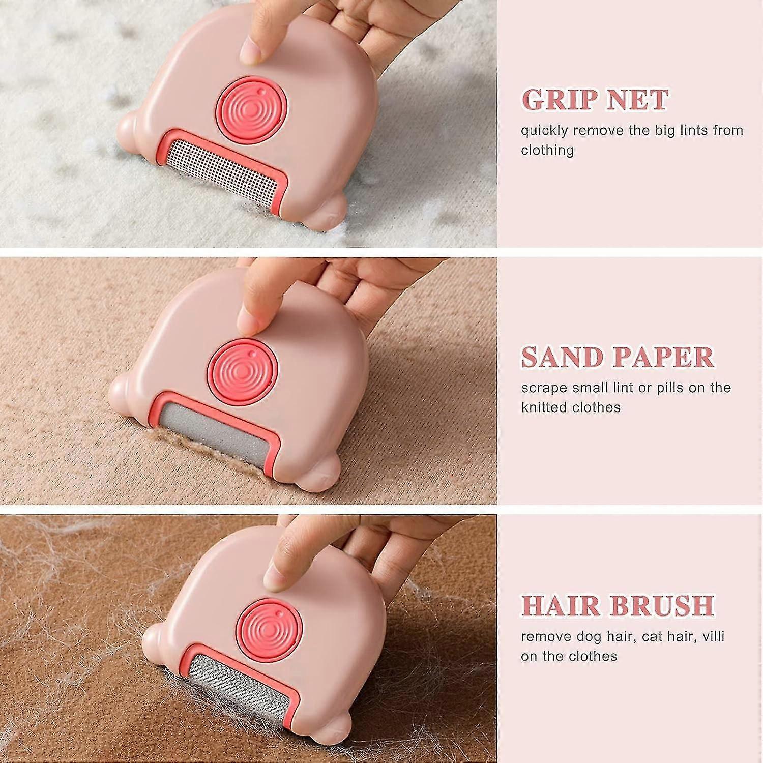 in 1 Lint Remover, Mini Hair Remover (2 Pack)