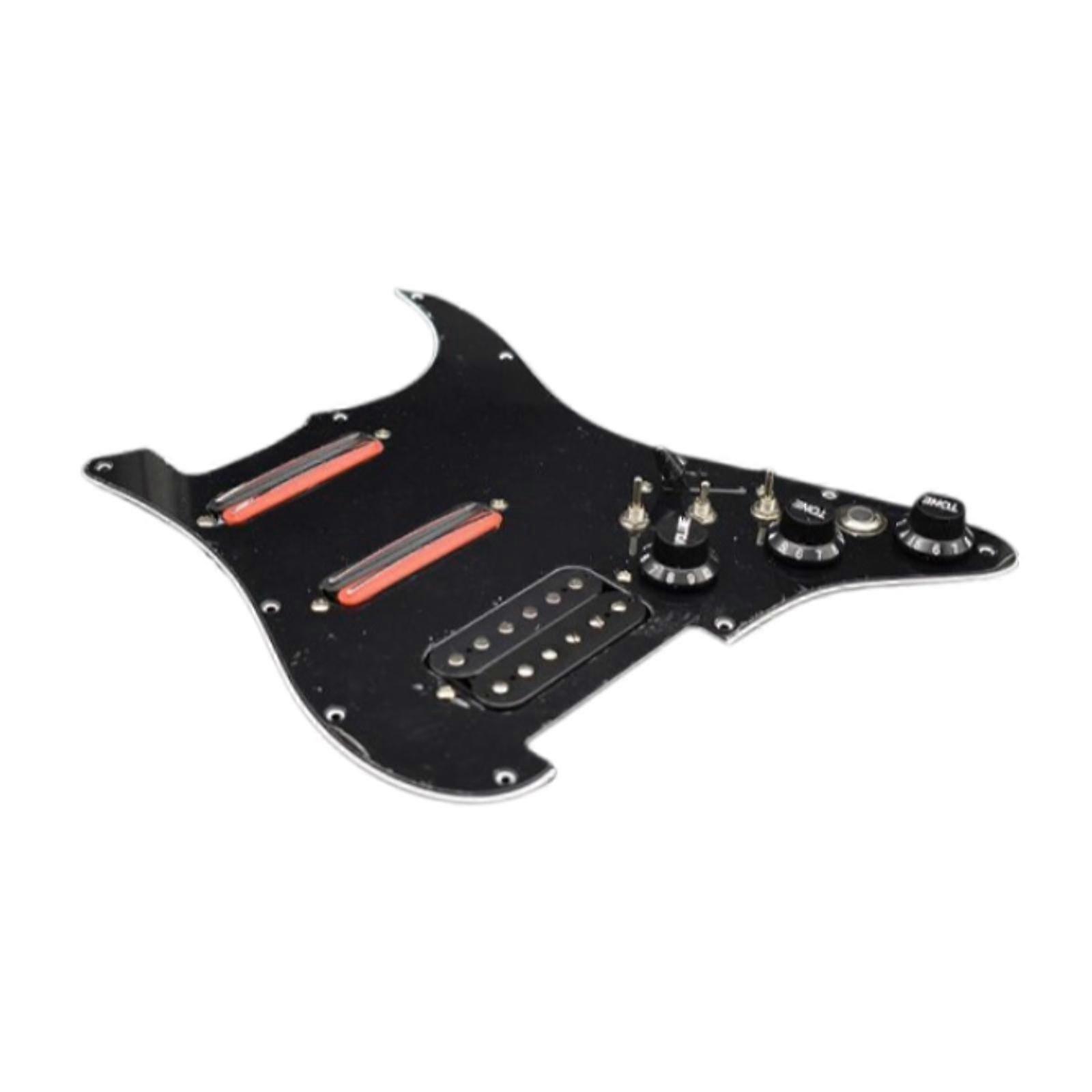 Prewired Pickguard Scratchplate, SSH Pickup, Professional Replacement Single