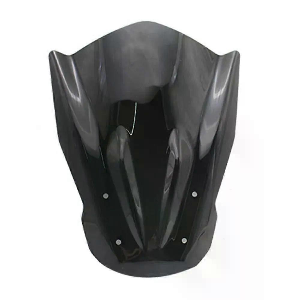 Windshield Windscreen with Mounting Bracket compatible for MT07 MT 07 2014 2015 2016 2017 FZ-07 FZ07 FZ 07 Wind Deflectors MAXP
