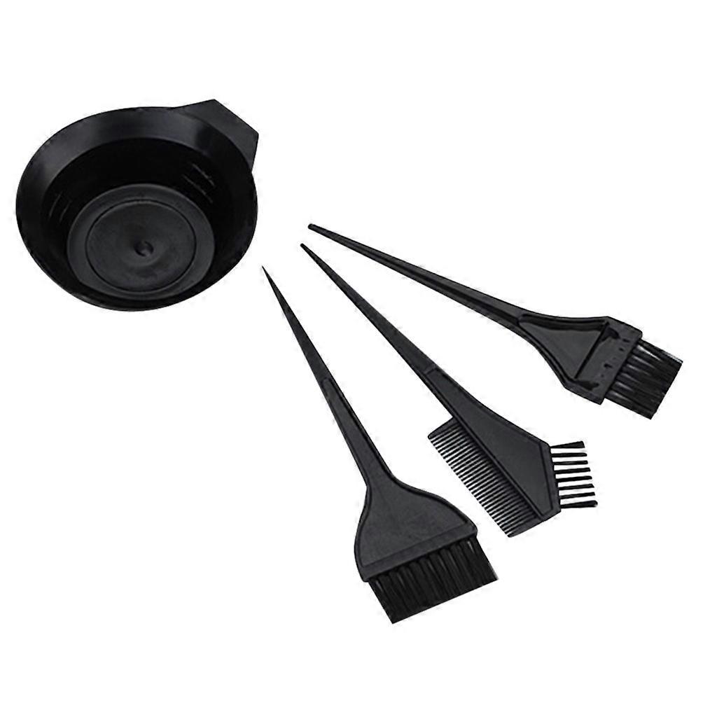 Hair Dyeing Tool Set Comb Brush Bowl Tool Set Adjustable
