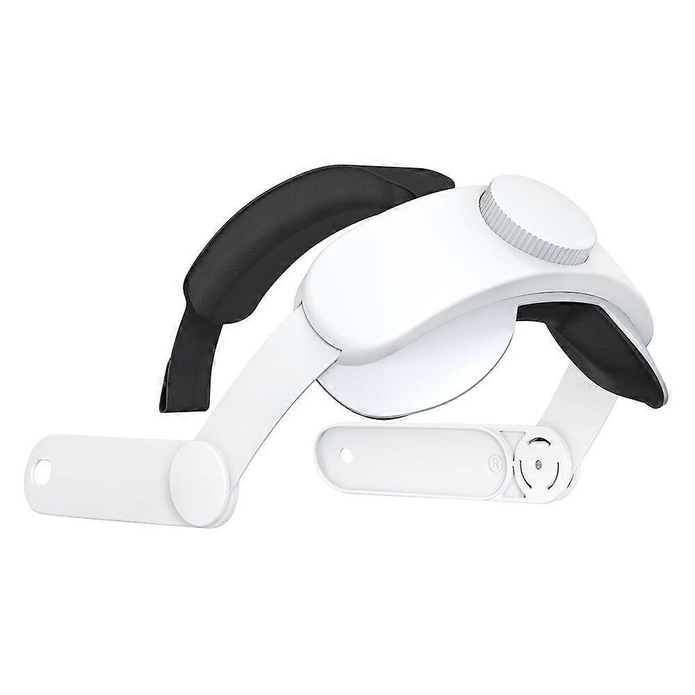 Adjustable Replacement Head Strap for Meta Quest 3 Head-Mounted Smart VR Headset Accessories-White