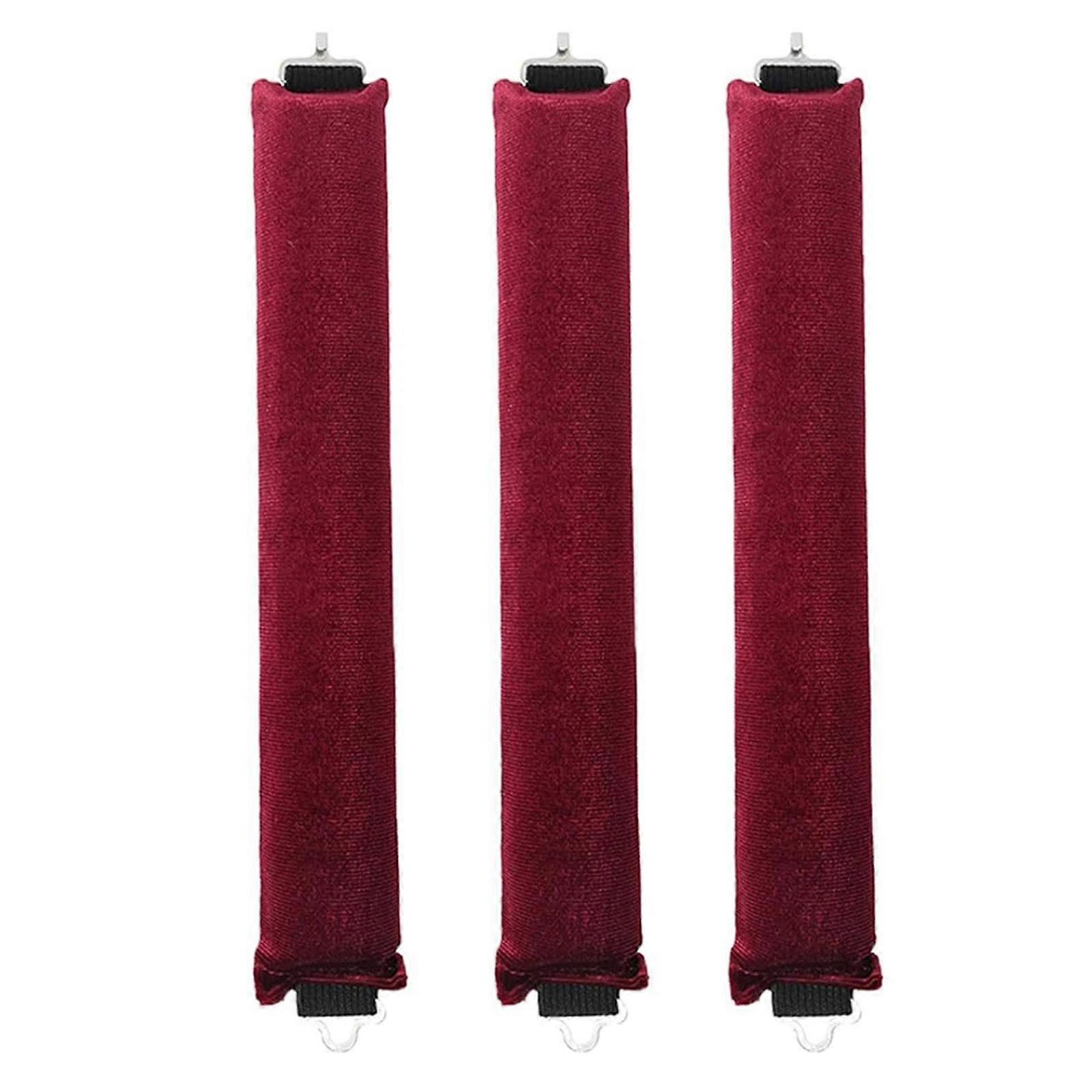 3Pcs Lightweight Curling Accessories Curling Tools For Travel And Home Use To Achieve Effortless Curls Burgundy