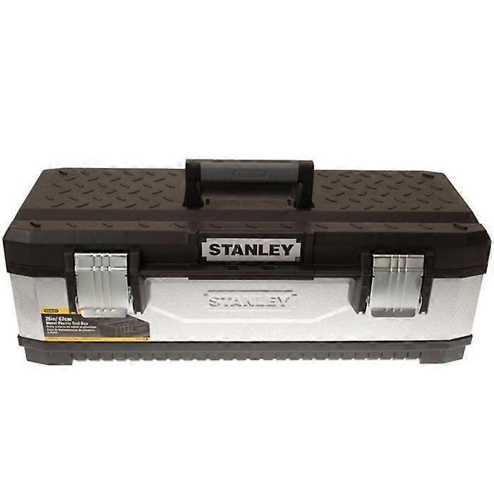 STANLEY 26" Galvanized empty bi-material tool box