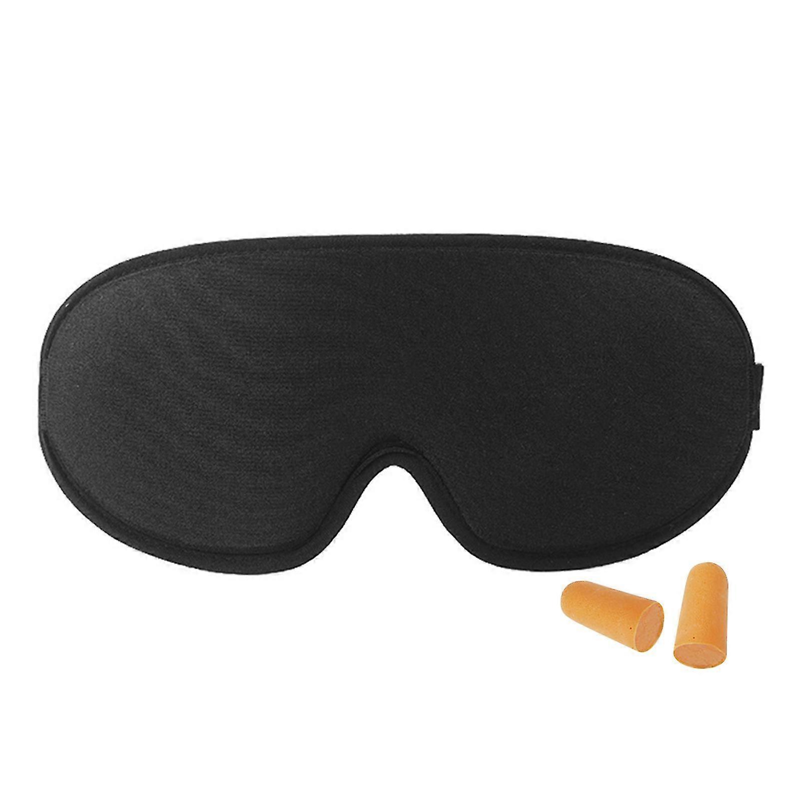Sleep Mask for Side Sleeper Lightweight Sleep Restorations Black-out Eye Masque for Deep Sleep
