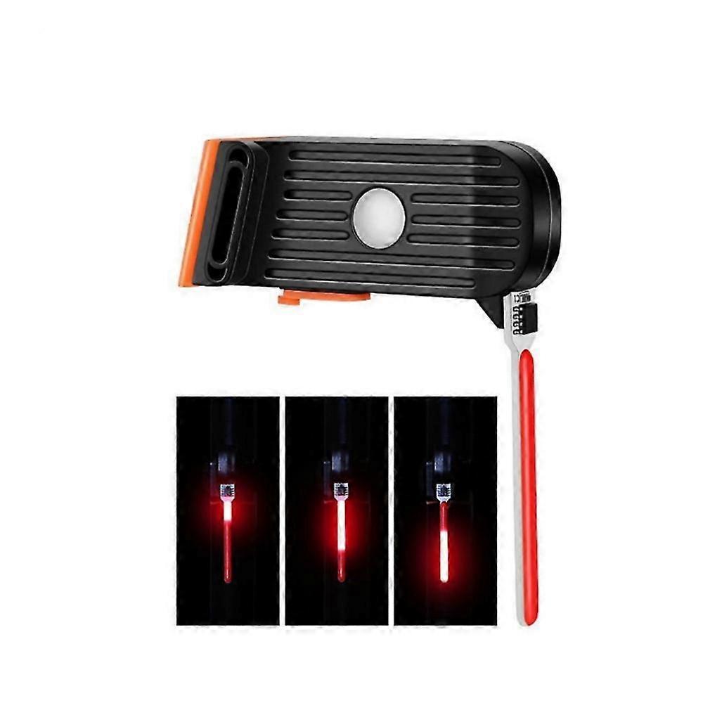 USB Rechargeable Bicycle Rear Light 3 Light Modes Sturdy