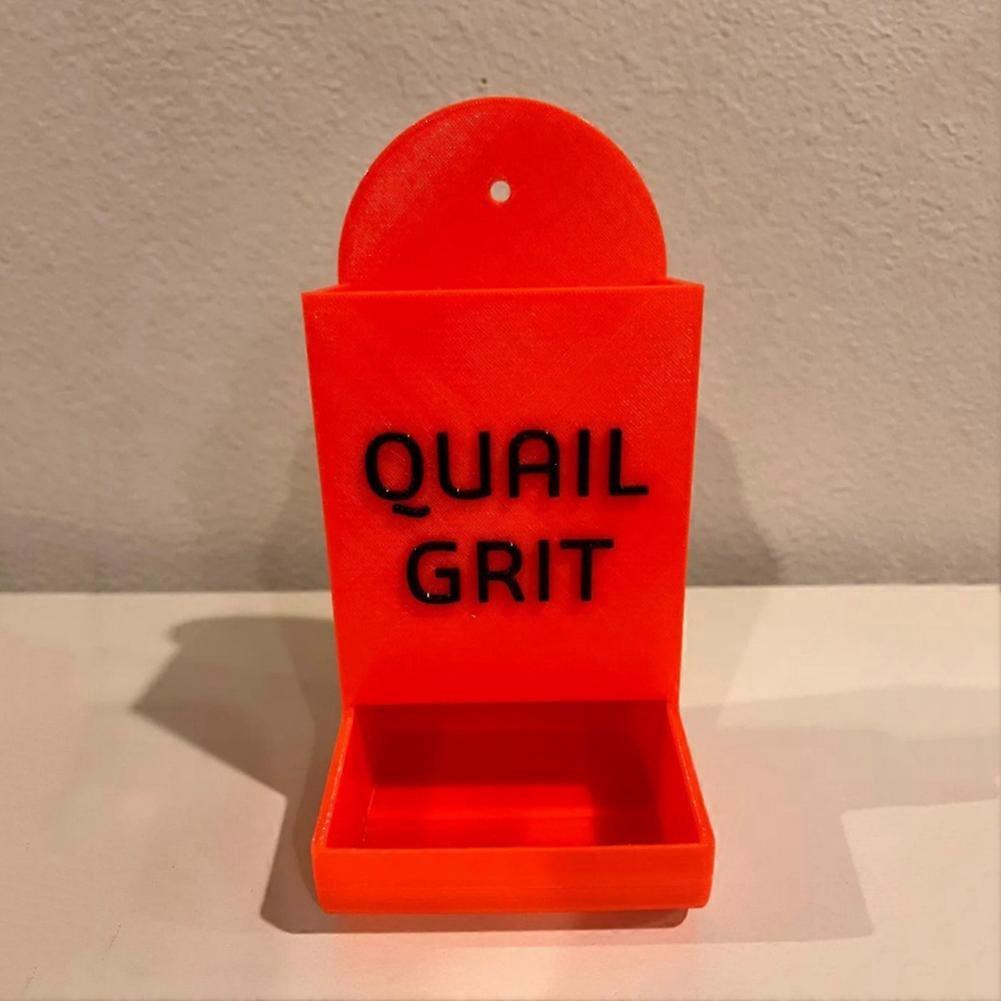 Chicken Oyster Shell Feeder and Grit Feeder Plastic ,A