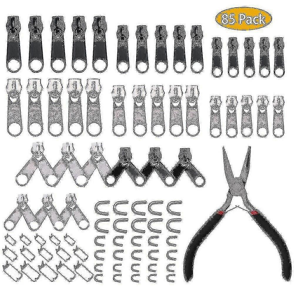 Zipper Repair Kit With Replacement Zippers