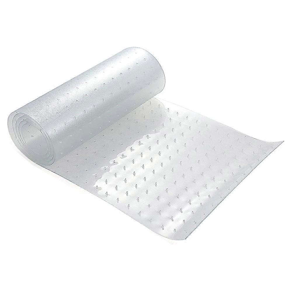 3.6FT Clear Plastic Carpet Protector Mat for Doorway, Heavy-Duty Floor Runner, Durable Non-Slip Design