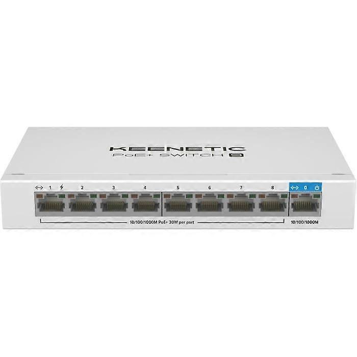 Switch PoE+ - KEENETIC - KN-4710-01-EU - 8 porte - 1x uplink - 120W