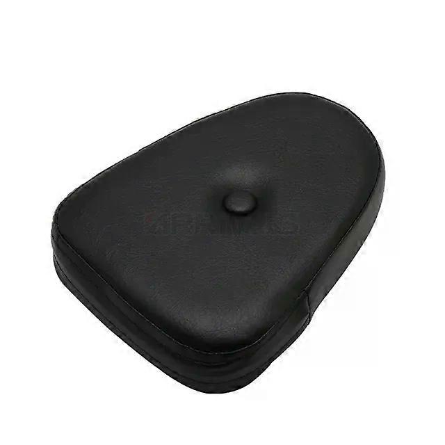 Black Motorcycle Universal Back Rest Passenger Backrest Pad Pads compatible for Harl-ey compatible for Kawa-saki compatible for Hon-da compatible f