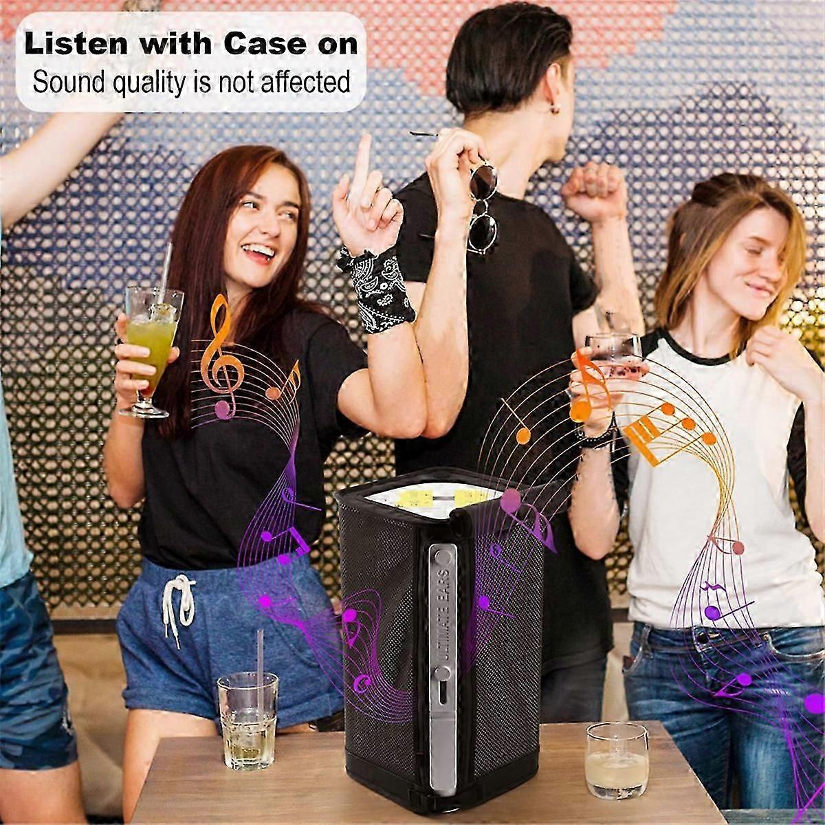 Speaker Cover for Hyperboom Portable Speaker, Mesh Cover Protective Replacement Cover Speaker Slip