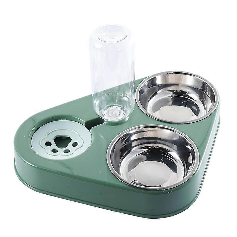 Dog Cat Triangle Automatic Drinking Water Bowl Pet Supplies, Size: Large