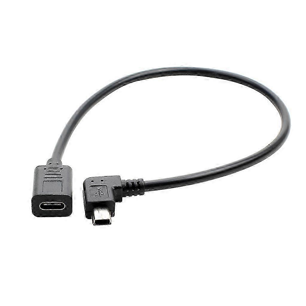USB C - MINI USB 2.0 -sovitin tyyppi C naaras-mini USB urossovitin kaapeli