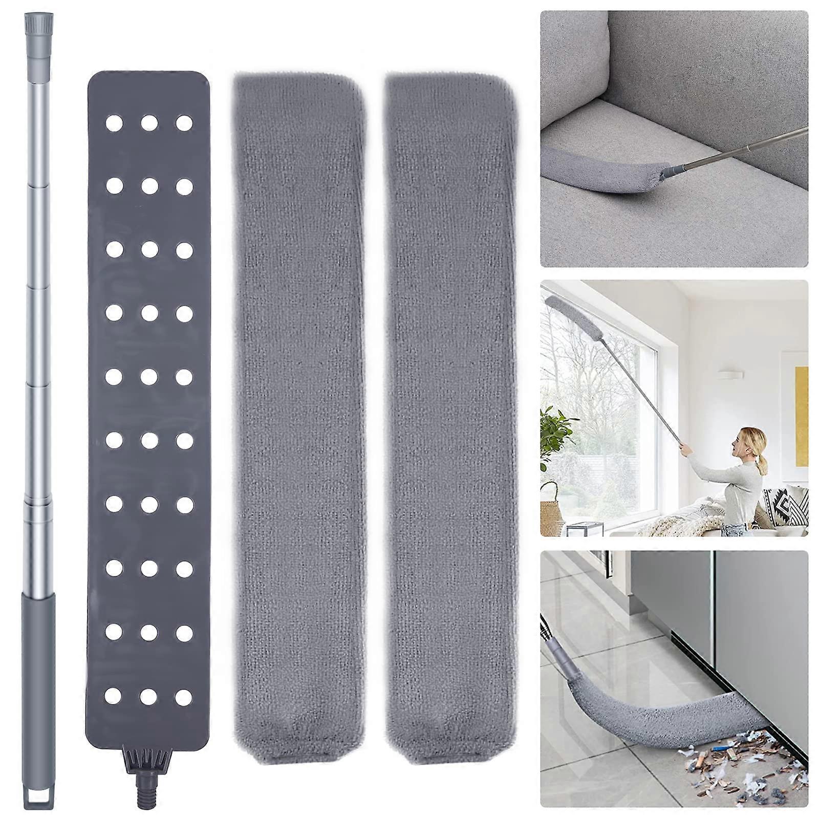 1 Retractable Gap Dust Cleaner Cleaning Tools for Under Appliances Furniture Couch Fridge 60inches
