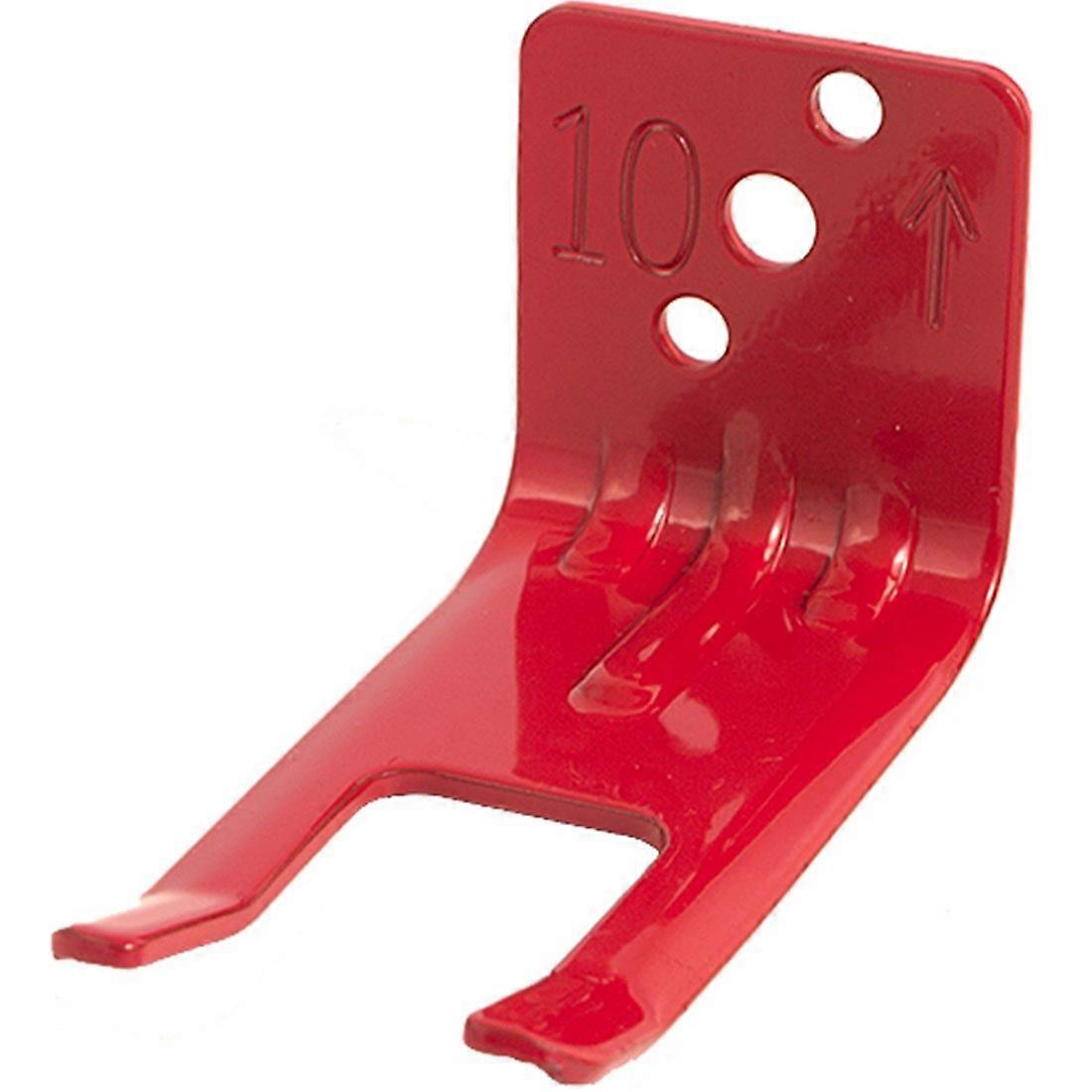 Fork Style Wall Mount Bracket Hook for 5lb-13lb Fire Extinguishers, Heavy Duty, Secure Installation, 10 Pack