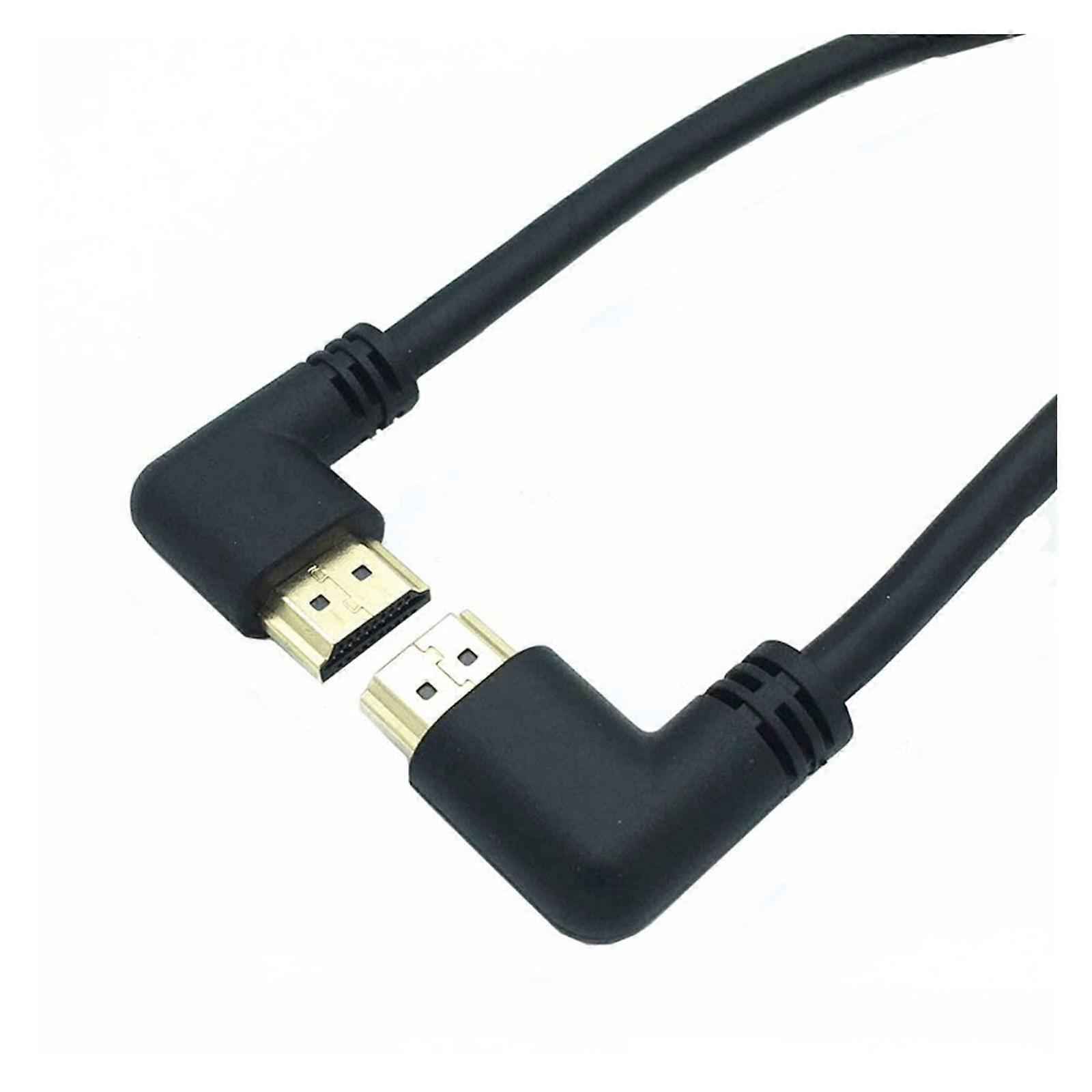 2.0 Version 60HZ Side Elbow Standard Extension Cable for 4K 2K Video 25cm