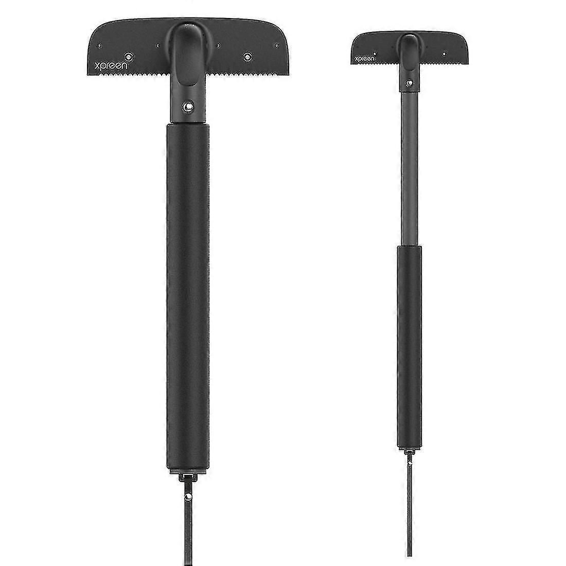 Newway Xpre034 Rasoir à dos réglable à poignée extensible en acier inoxydable Ste Blade Back