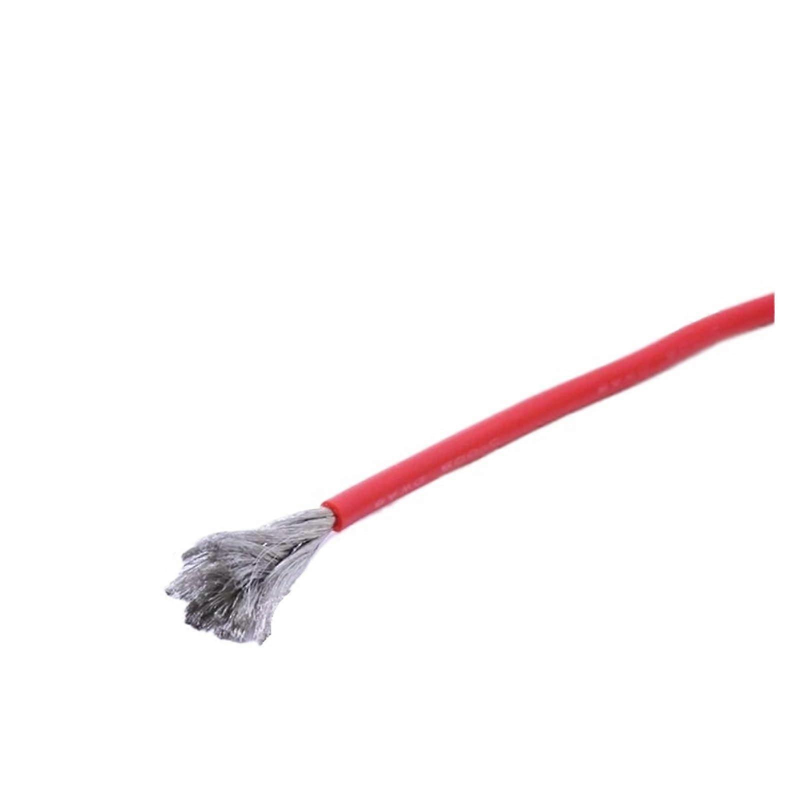 100 Meters 28 AWG Heat-Resistant Soft Silicone Electrical Wire in Gray - Durable Cable for Low Voltage Applications