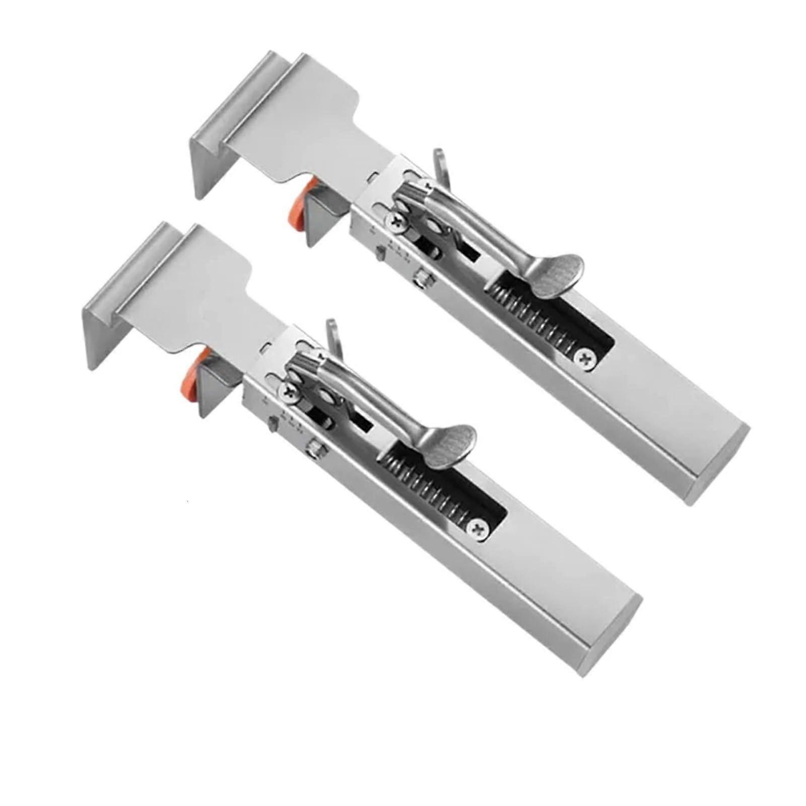 Adjustable Pushin Drawer Fastening Clips Drawer Front Mounting Clips for Accurate and Fast Installation of Drawer Fronts