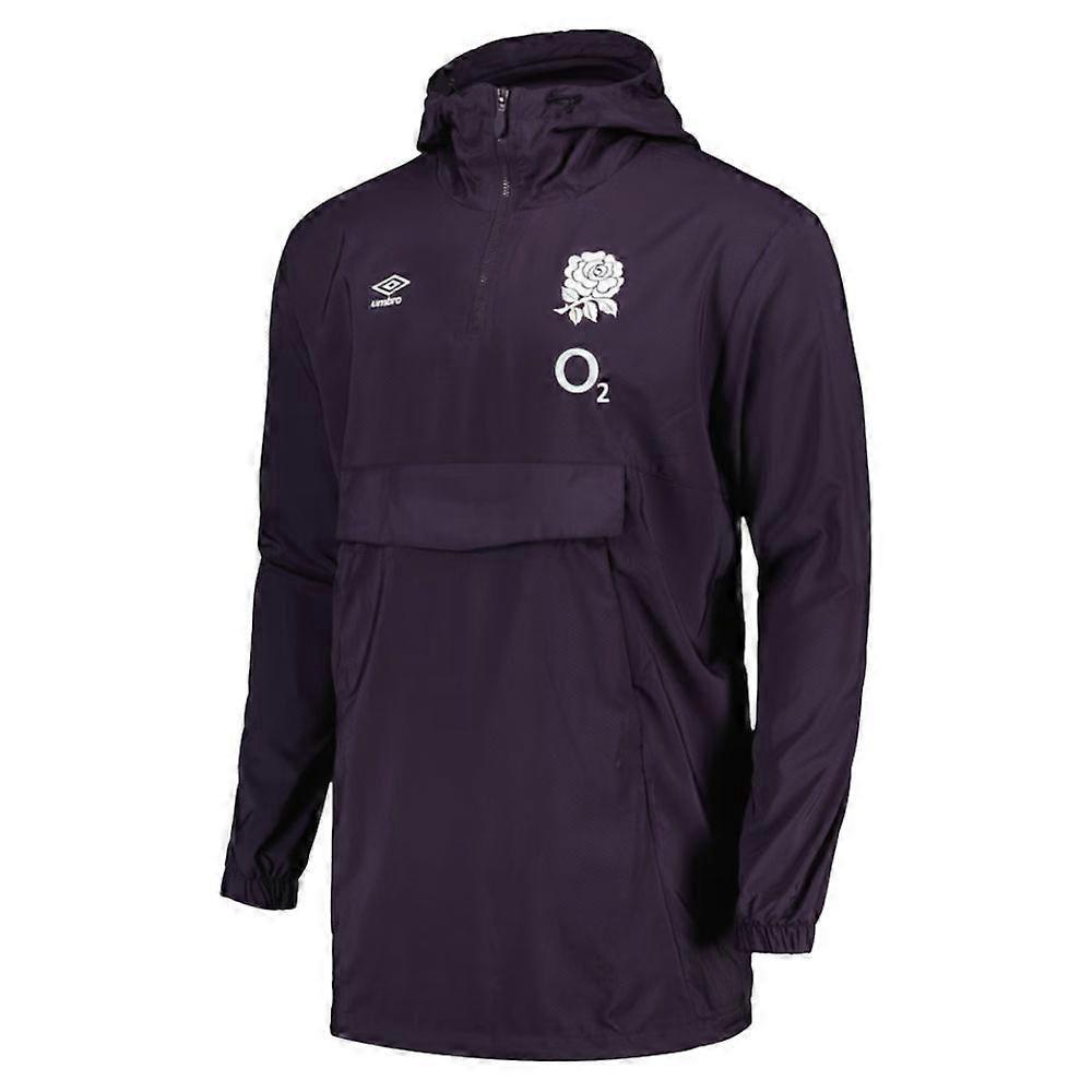 2024-2025 England Rugby Overhead Cagoule (O2) - Nightshade