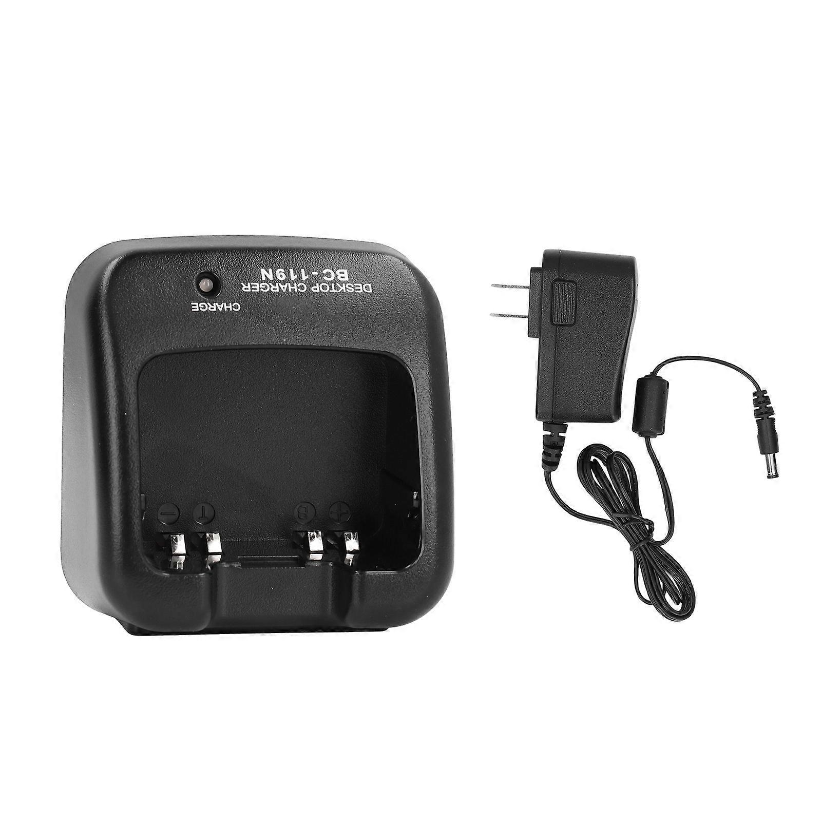 Walkie Talkie Fast Heat Dissipation Circuit Guard Portable Desktop Charger BP‑253 Battery for ICOM IC‑F70DS Radio